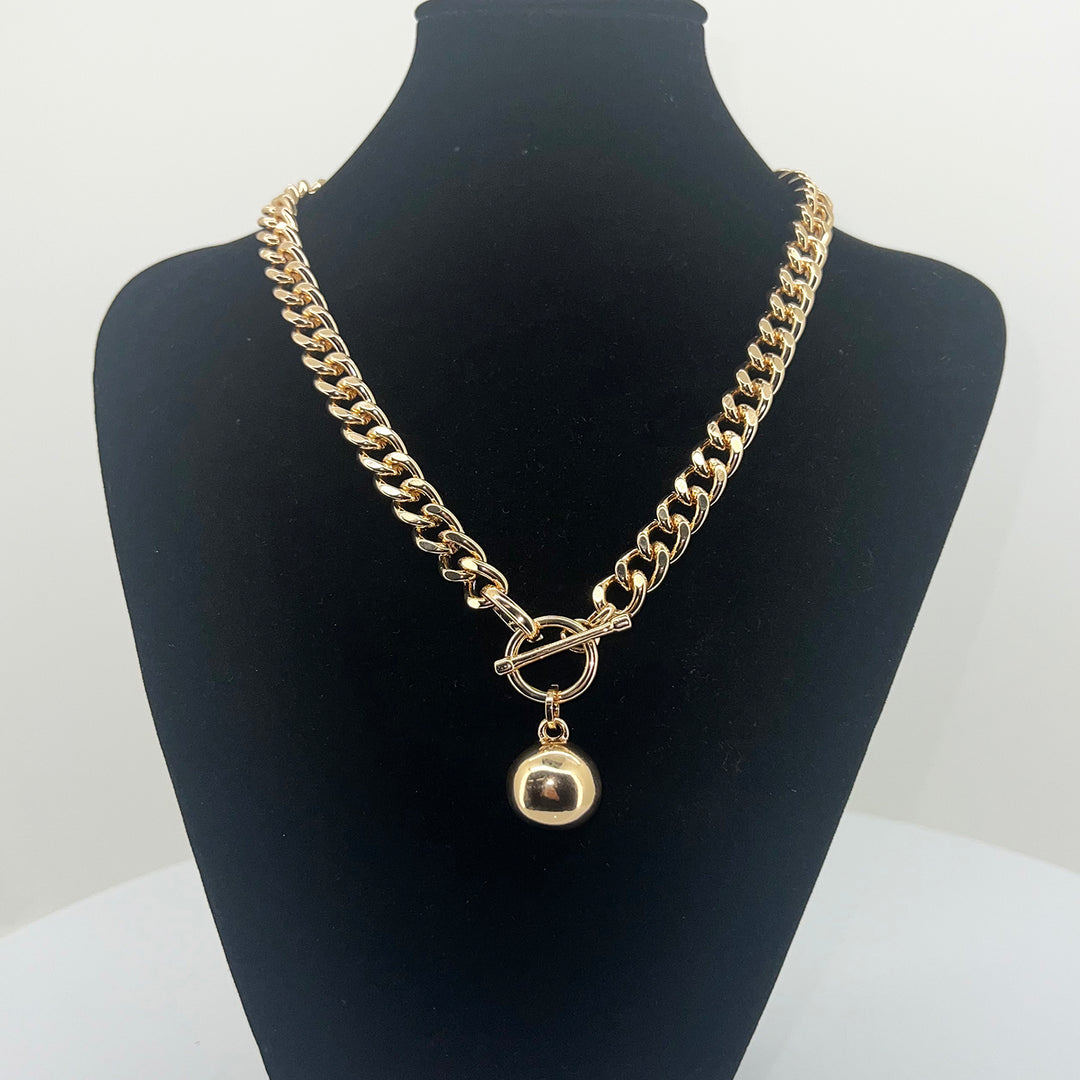 Talbot Chain Necklace - Gold - SJ9