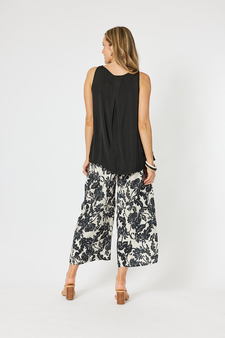 Traveller Luxe Cami - Black - HV4 - Pizazz BoutiqueHammock & Vine
