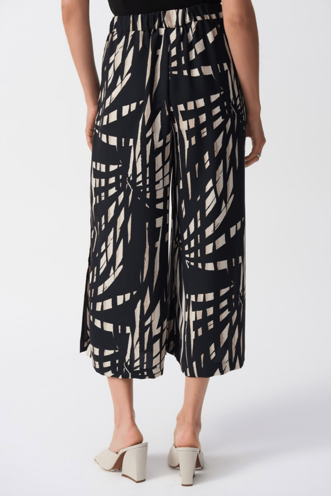 Tropical Print Culotte Pants - JR31 - Pizazz BoutiqueJoseph Ribkoff