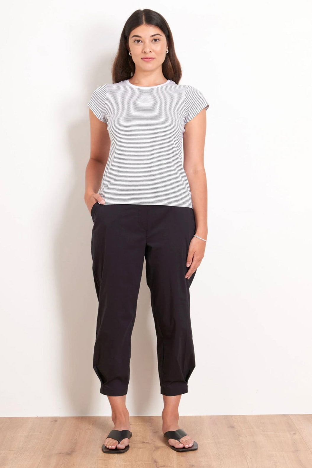 Up The Volume Pant Black F5 - Main Image