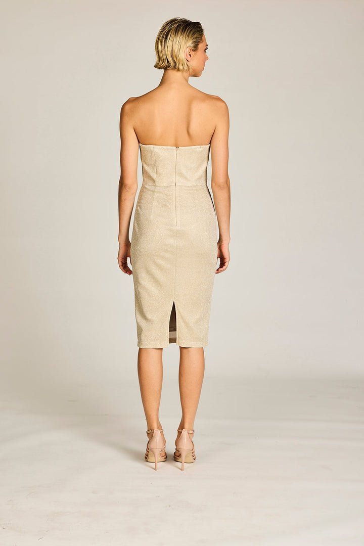 Venus Dress - Sand - PR5 - Pizazz BoutiquePink Ruby