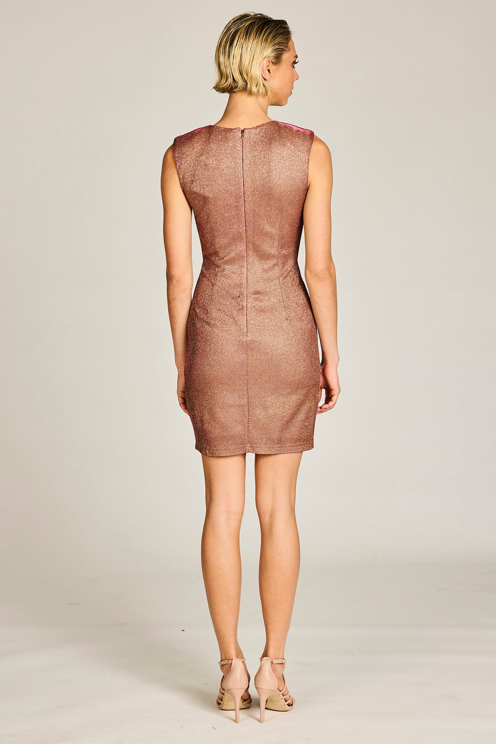 Venus Twist Dress - Pink - ROM40 - Pizazz BoutiqueRomance