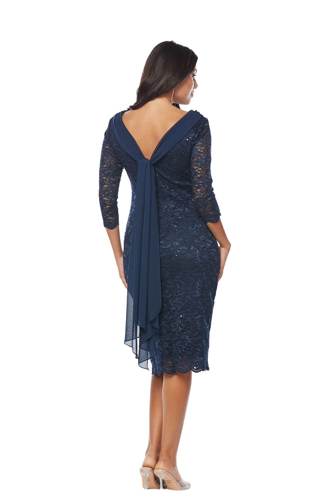 Vivian Lace Dress - Midnight - JH13 - Pizazz BoutiqueJesse Harper