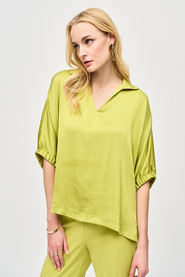 Wasabi Boxy Top - JR21 - Pizazz BoutiqueJoseph Ribkoff