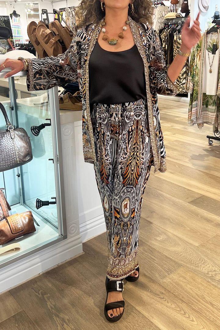 Wild Leopard Pant - FS4 - Pizazz BoutiqueFashion Spectrum