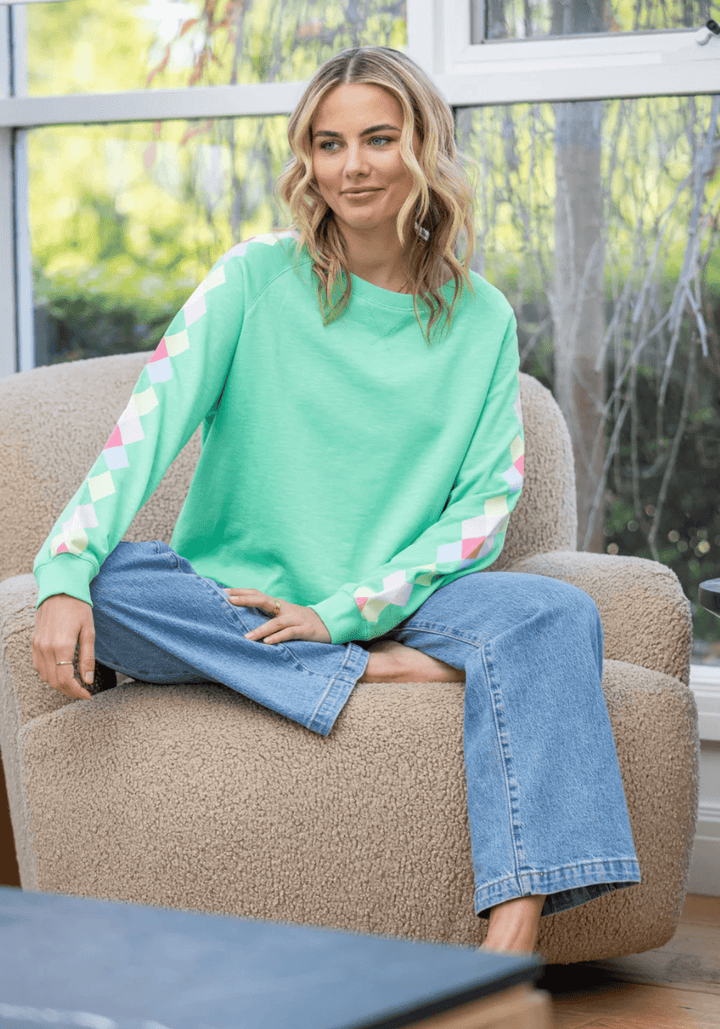 Zanni Sweater - Fresh Green - JL4 - Pizazz BoutiqueJovie The Label