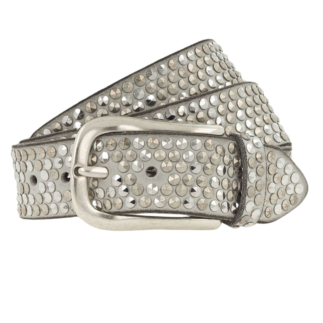 Zoe Hellgrau - Silver - BB4 - Pizazz BoutiqueB Belt