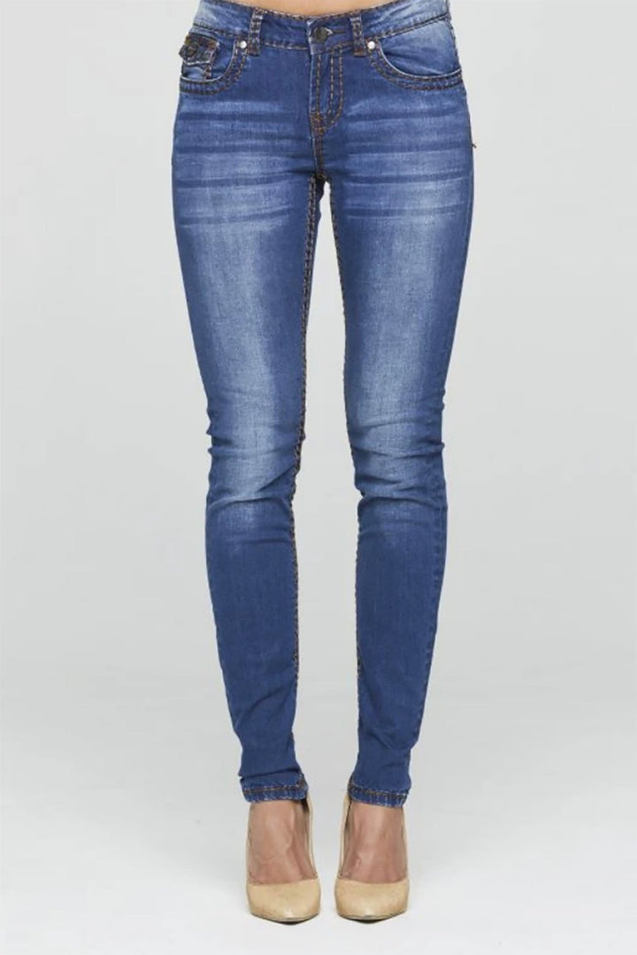 Chelsea Jeans Denim - DBRZ - NLJ6 - Pizazz BoutiqueNew London Jeans