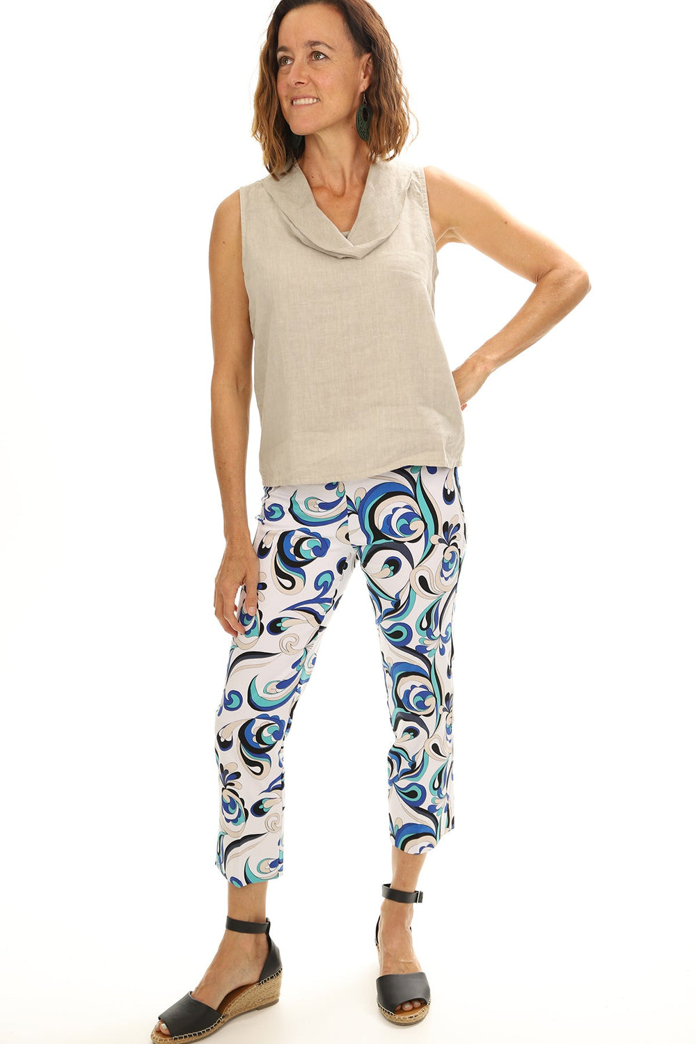 Cotton Wave Pant - JR145 - Pizazz BoutiqueJoseph Ribkoff