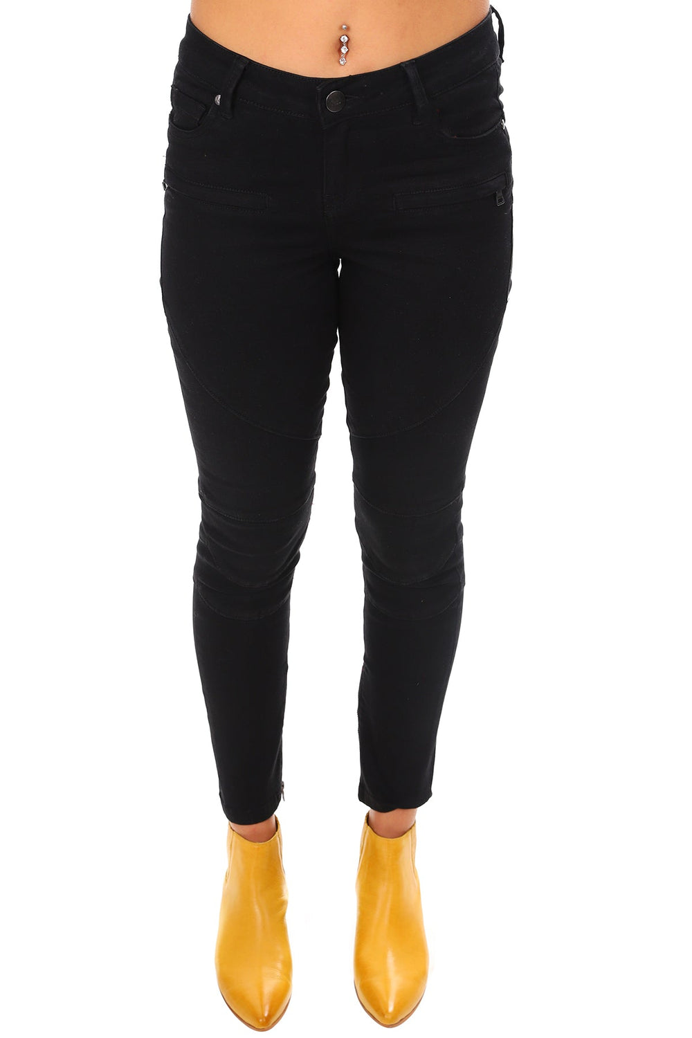 Derby Denim Jeans - Black - NLJ10 - Pizazz BoutiqueNew London Jeans