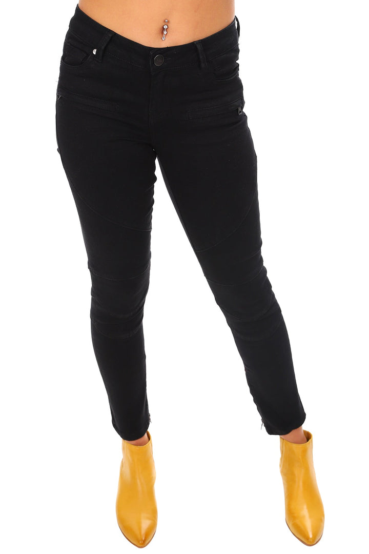 Derby Denim Jeans - Black - NLJ10 - Pizazz BoutiqueNew London Jeans
