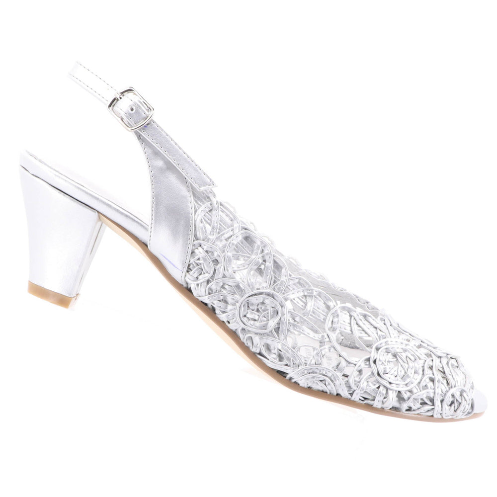 Event Heels - Silver - EK1 - Pizazz BoutiqueEmma Kate
