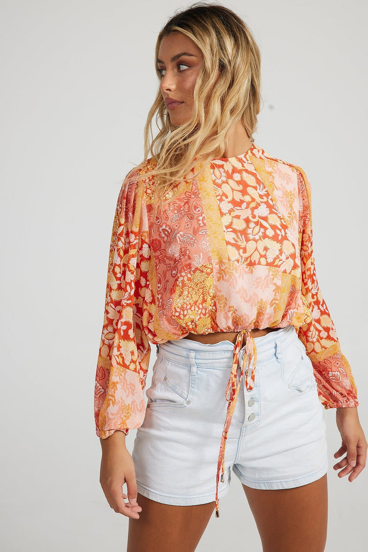 Harmony Top - Bonfire - T40 - Pizazz BoutiqueTalisman