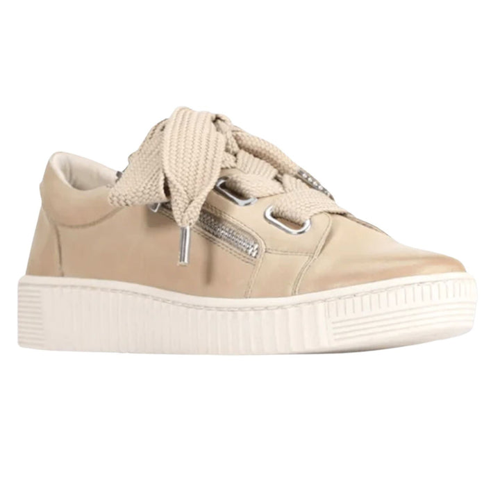 Jovi Leather Sneaker - Bone - ES11 - Pizazz BoutiqueEOS