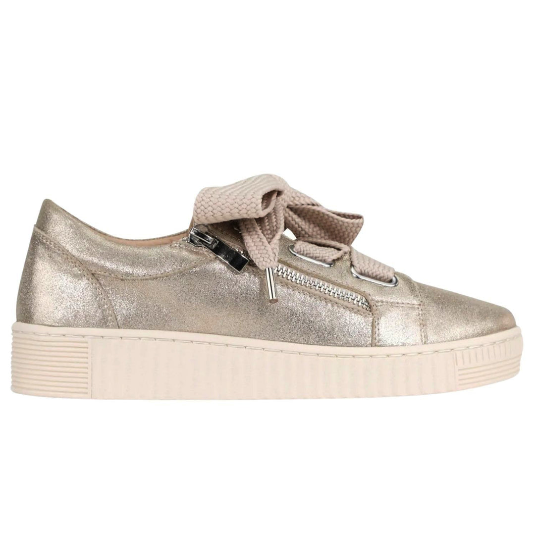 Jovi Leather Sneaker - Champagne - ES11 - Pizazz BoutiqueEOS