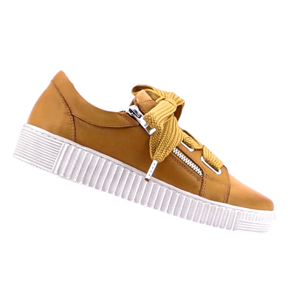 Jovi Leather Sneaker - Tan - ES8 - Pizazz BoutiqueEOS