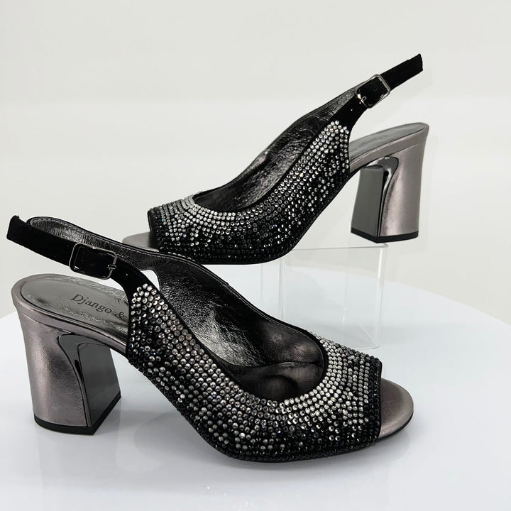 Kerry Heel - New Black - DJ6 - Pizazz BoutiqueDjango & Juliette