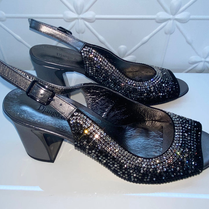 Kerry Heel - New Black - DJ6 - Pizazz BoutiqueDjango & Juliette