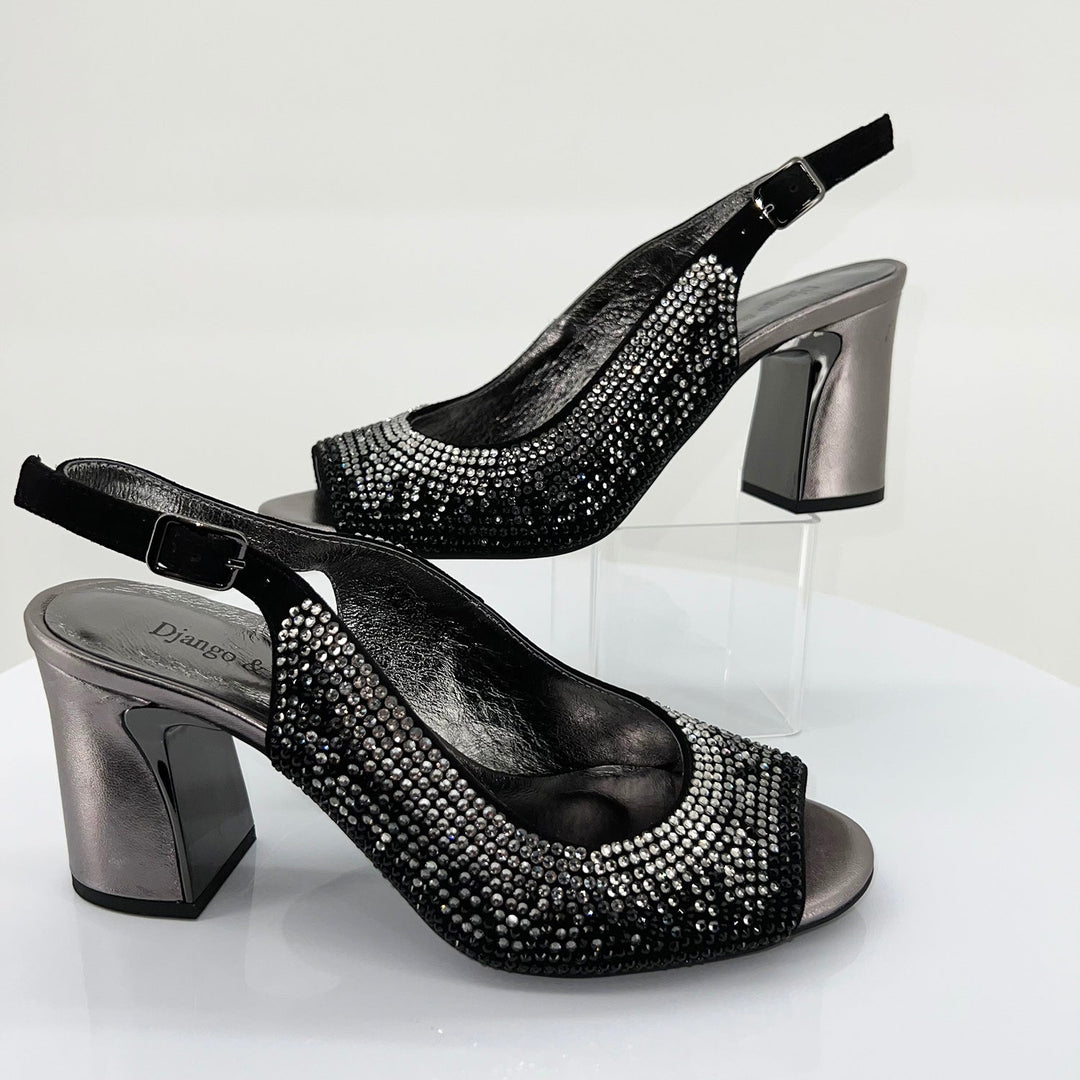 Kerry Heel - New Black - DJ6 - Pizazz BoutiqueDjango & Juliette