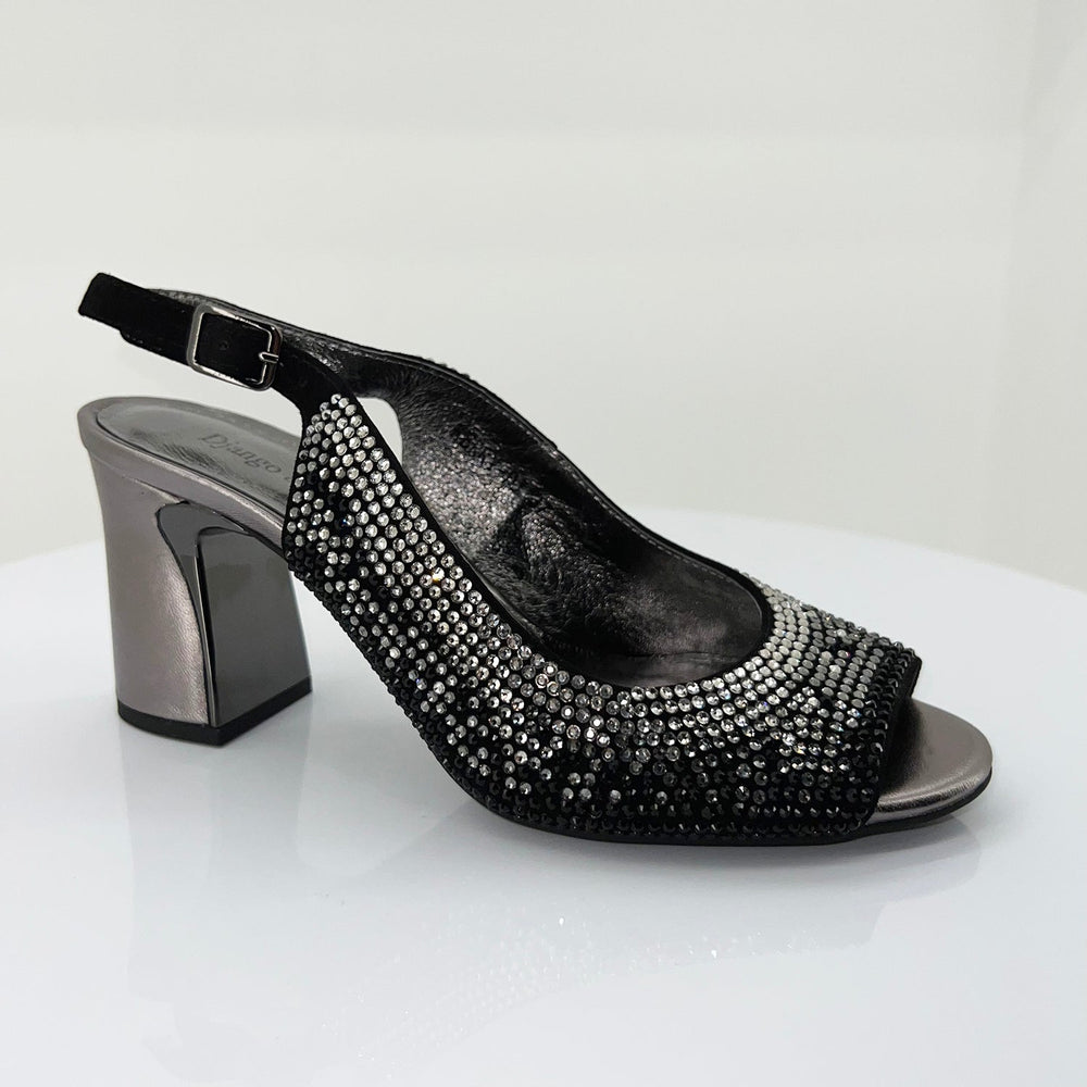 Kerry Heel - New Black - DJ6 - Pizazz BoutiqueDjango & Juliette