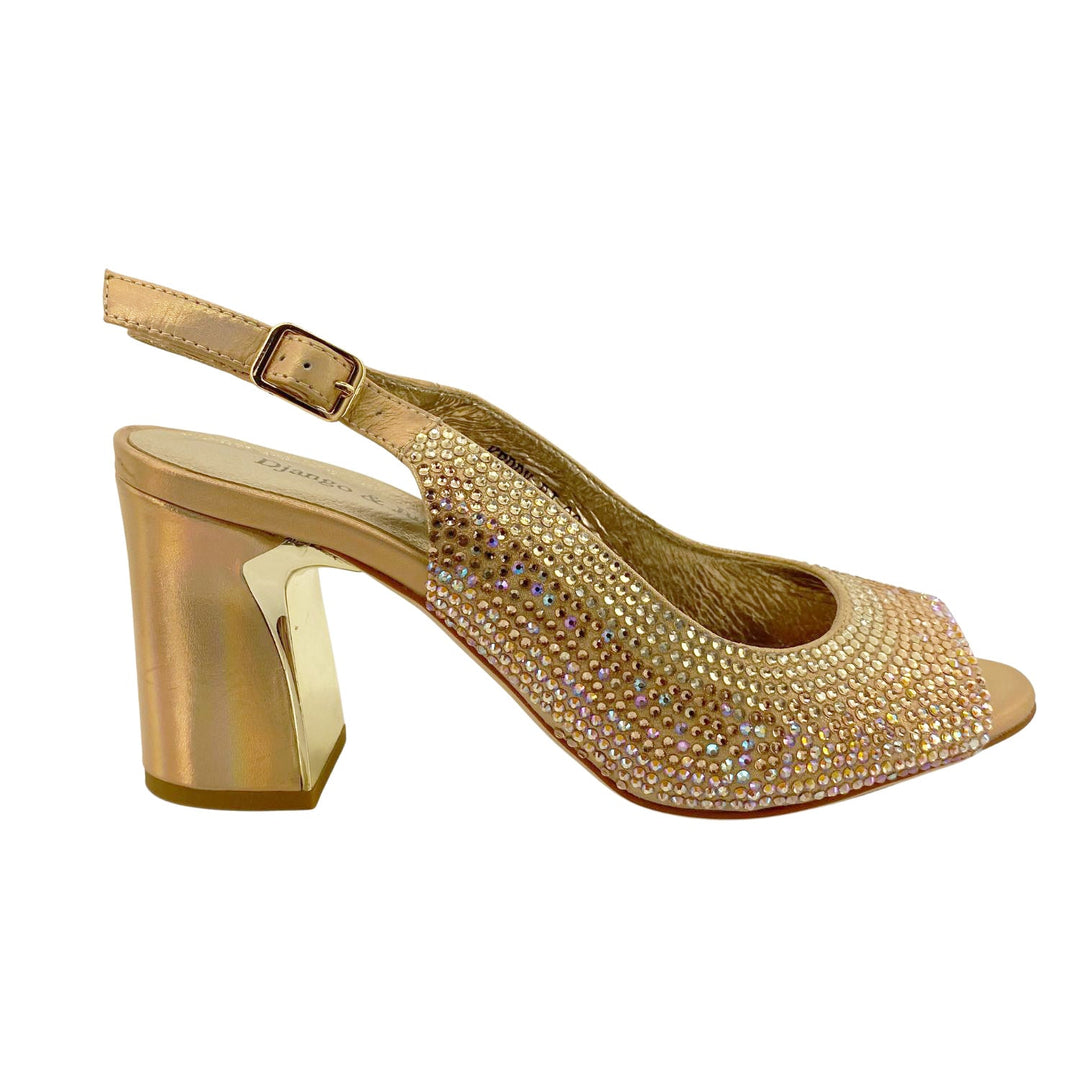 Kerry Heel - Rose Gold - DJ6 - Pizazz BoutiqueDjango & Juliette