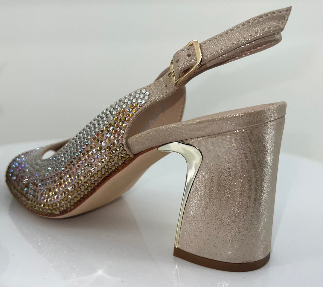 Kerry Heel - Rose Shimmer - DJ6 - Pizazz BoutiqueDjango & Juliette