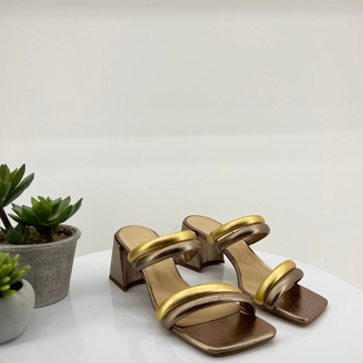 Metallic Space Heel - BZ5 - Pizazz BoutiqueBrazilio