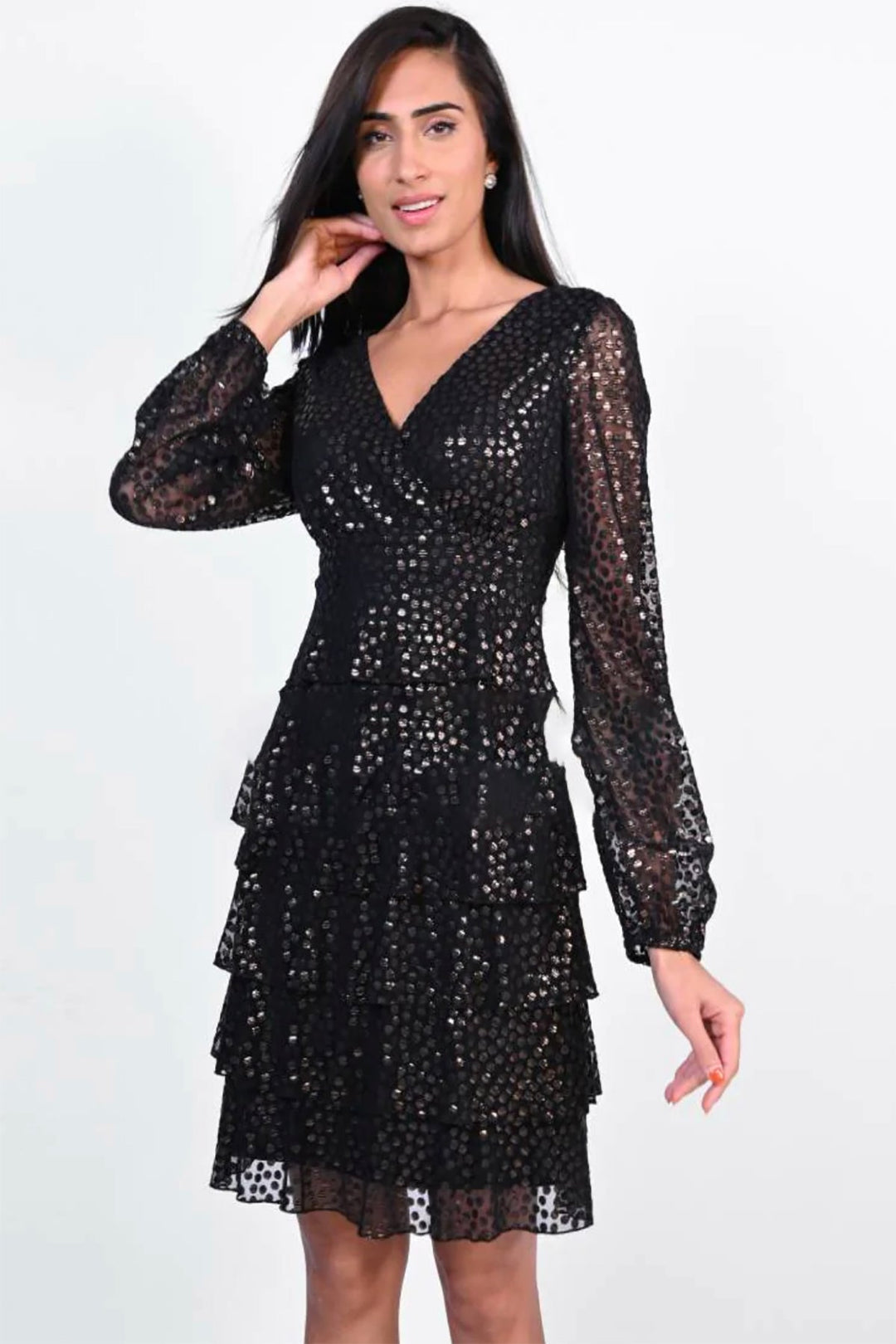 Portside Ruffle Dress - FL134 - Pizazz BoutiqueFrank Lyman