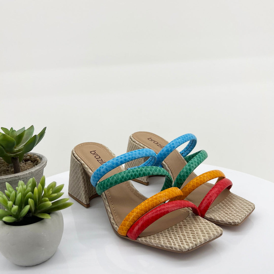 Rainbow Snake Heel - BZ6 - Pizazz BoutiqueBrazilio