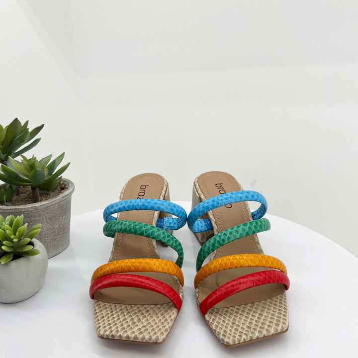 Rainbow Snake Heel - BZ6 - Pizazz BoutiqueBrazilio