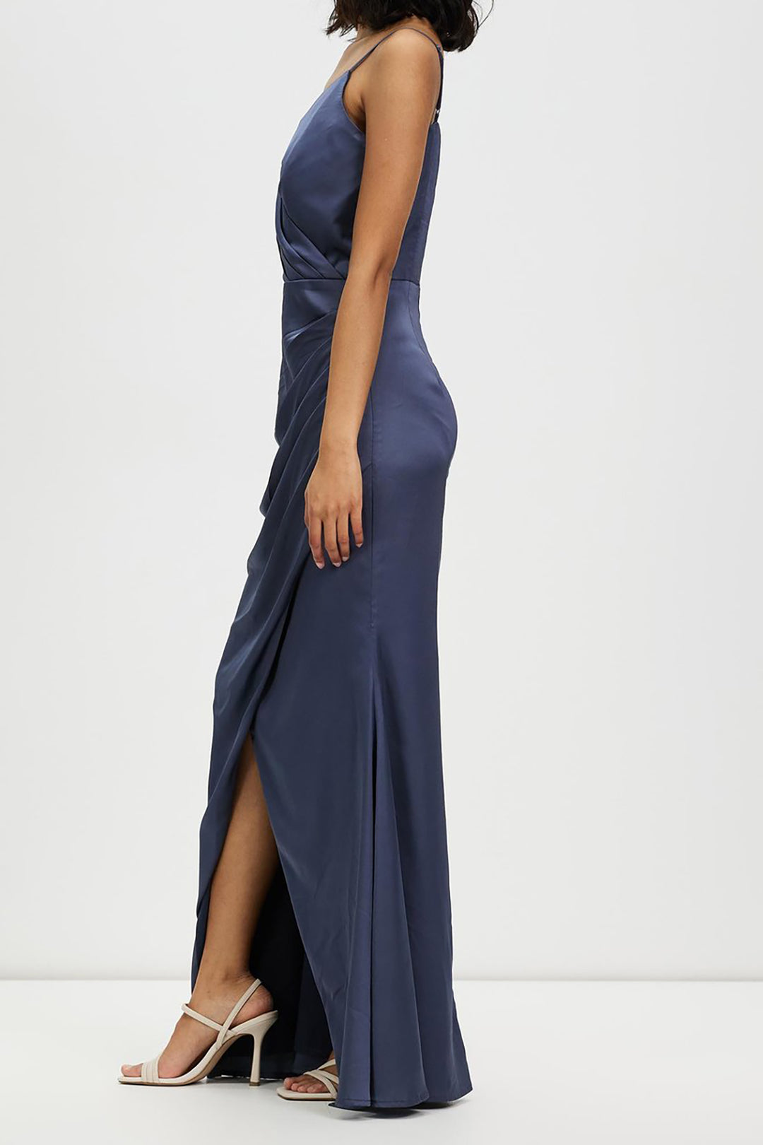 Grace Strap Maxi Dress | Indigo | ROM4