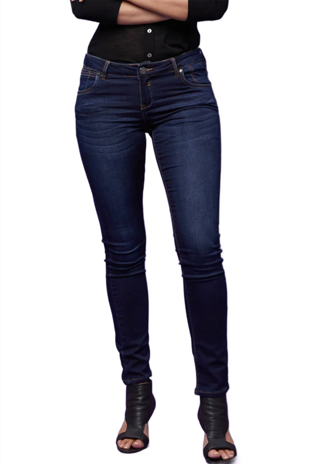 Stoke Jeans - Dark Denim - NLJ33 - Pizazz BoutiqueNew London Jeans
