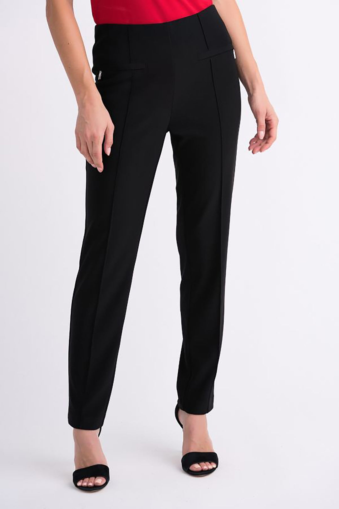 Straight Cut Pants - Black - JR10 - Pizazz BoutiqueJoseph Ribkoff