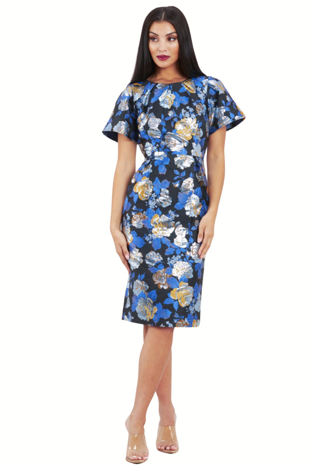 Violet Puff Dress - ROM1 - Pizazz BoutiqueRomance