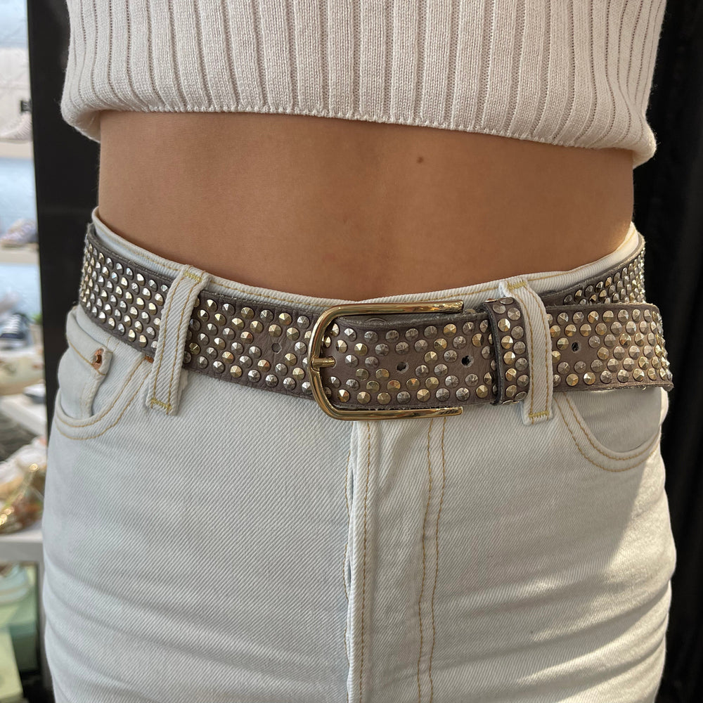 Zoe Belt - Taupe Gold - BB3 - Pizazz BoutiqueB Belt