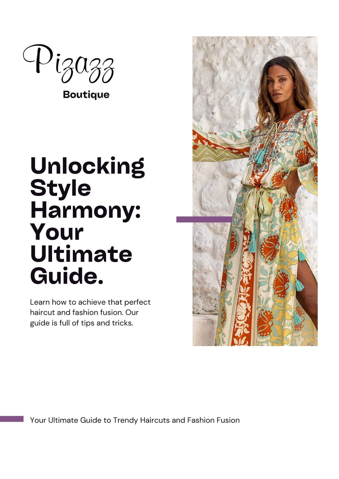 Blog cover for unlocking your style harmony between hair and fashion