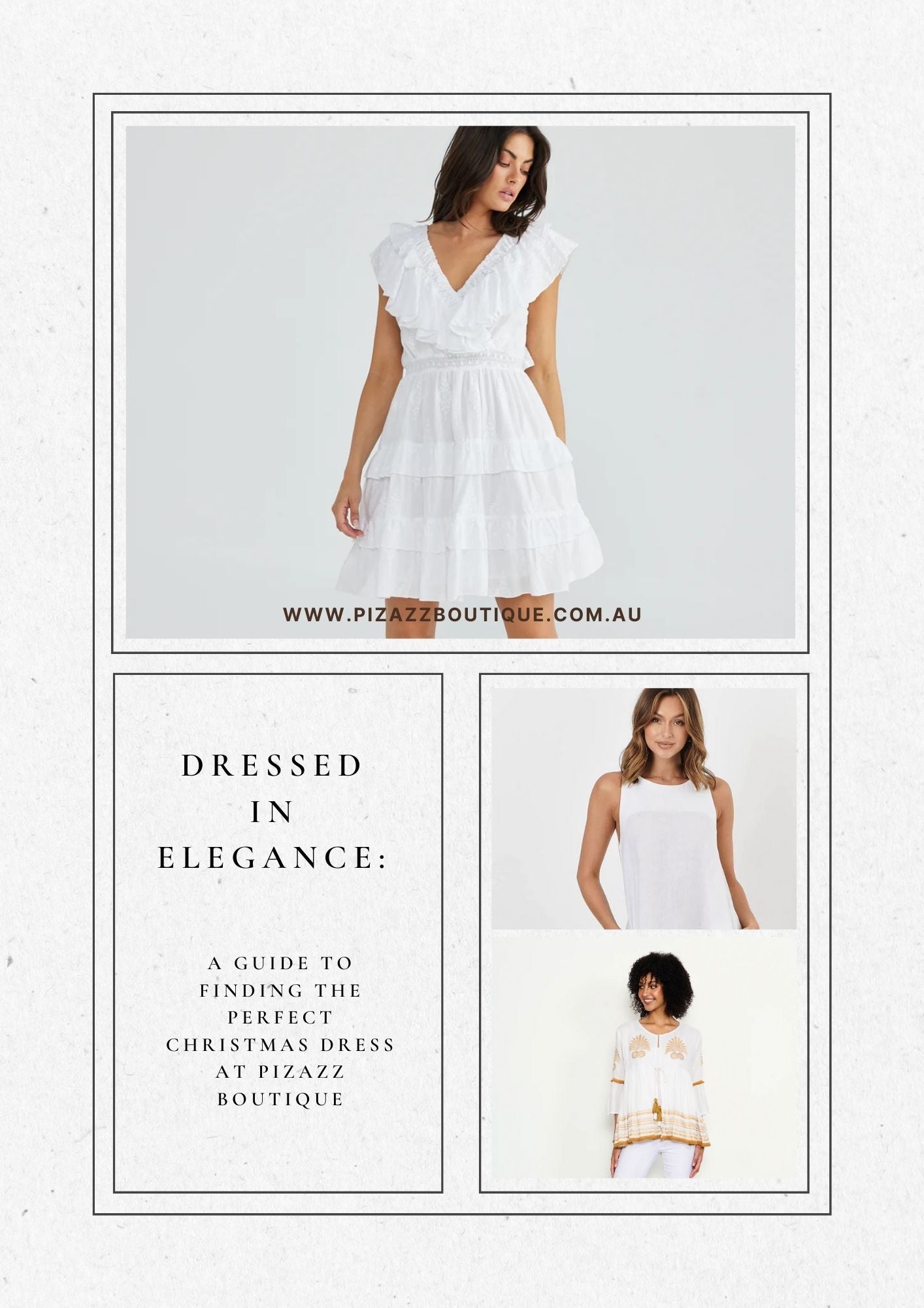 Dressed in Elegance: A Guide to Finding the Perfect Christmas Dress at Pizazz Boutique - Pizazz Boutique