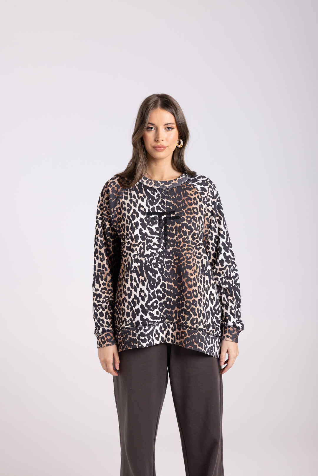 Animal Print Sweat - TT44