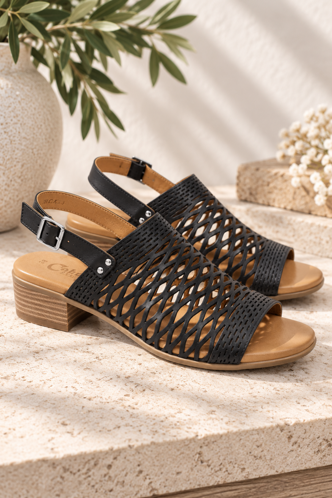 Alaca Black Sandal - C5