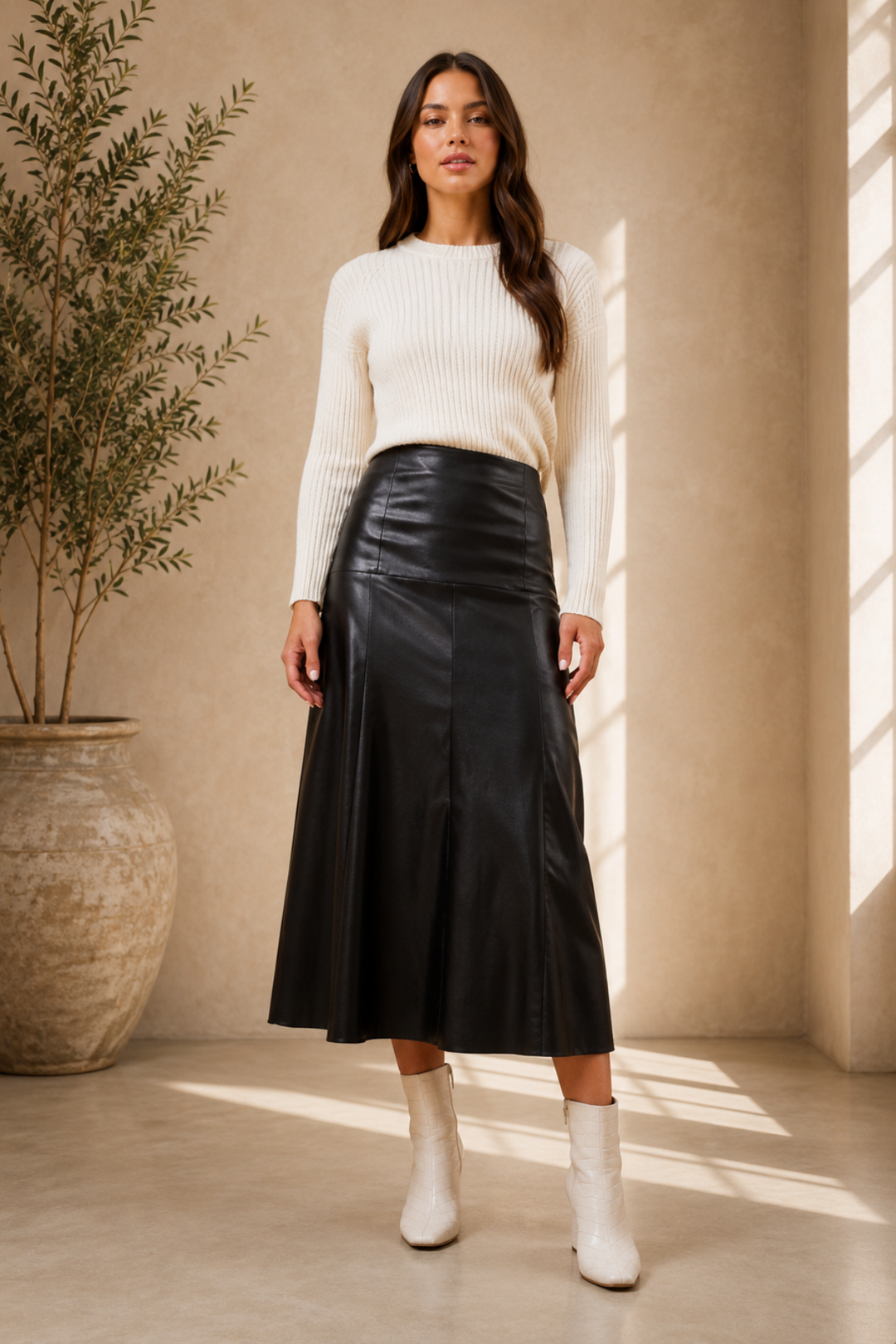 The Audrey Skirt - Black - CK46