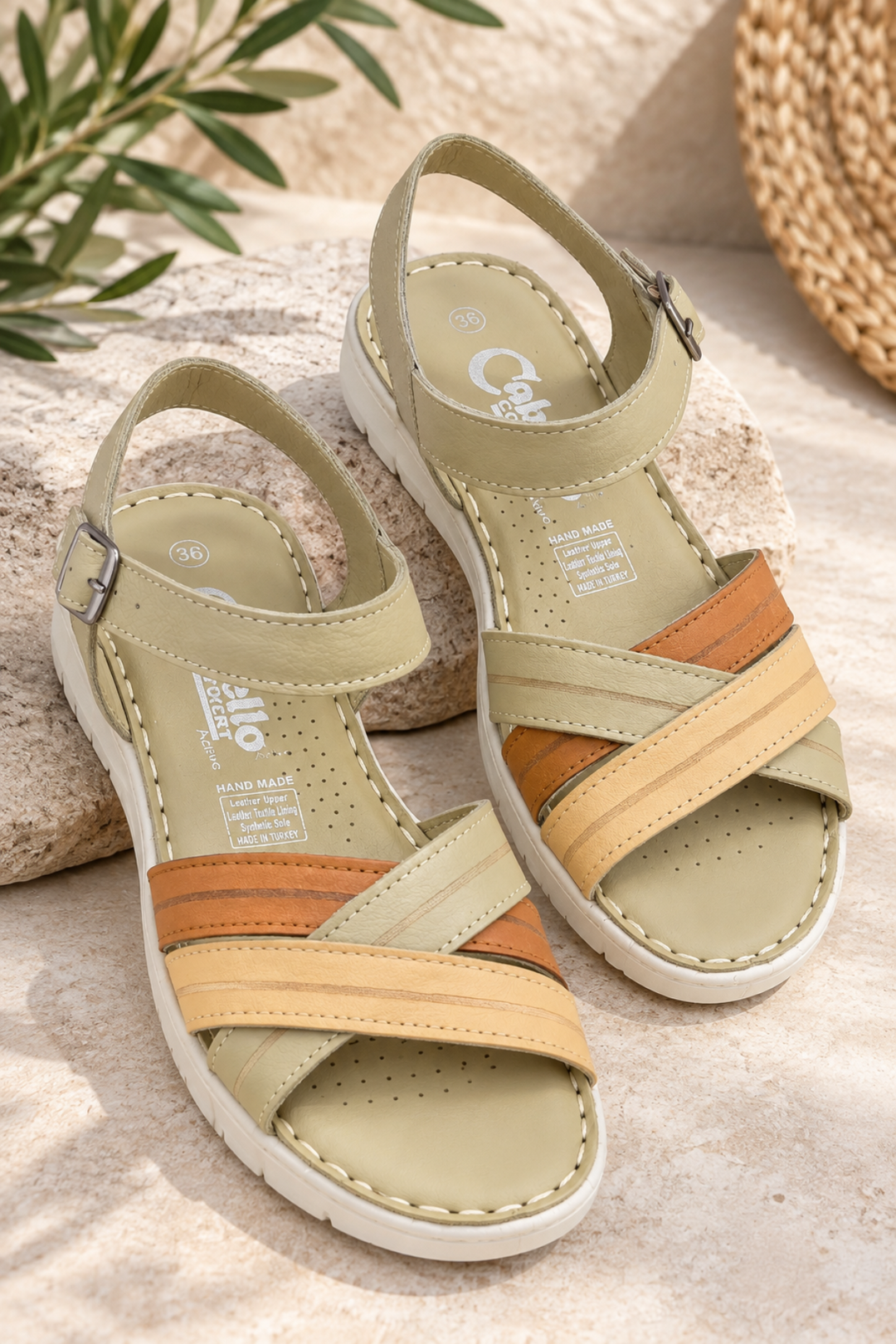 Bailey Sandal - Pistachio - C36