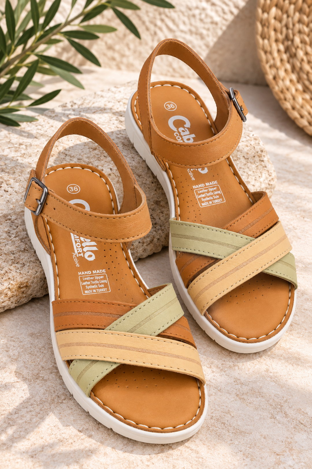 Bailey Sandal - Tan - C36