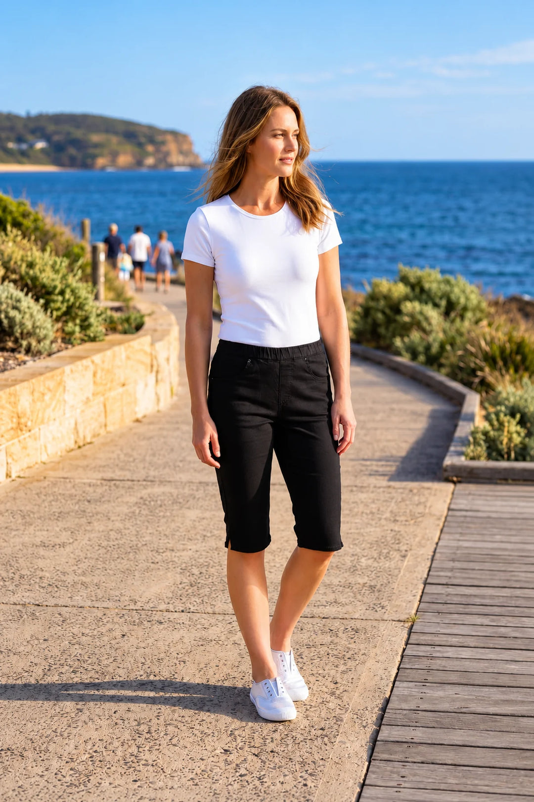 Cafe Latte Short CLW554 - Black