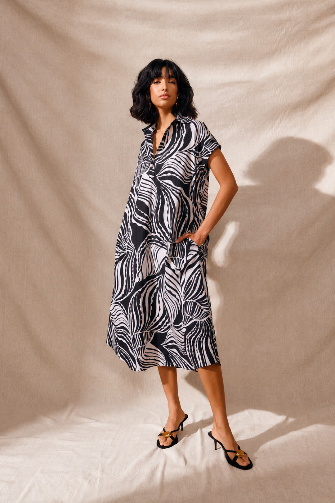 Capri Shirt Dress - JR68