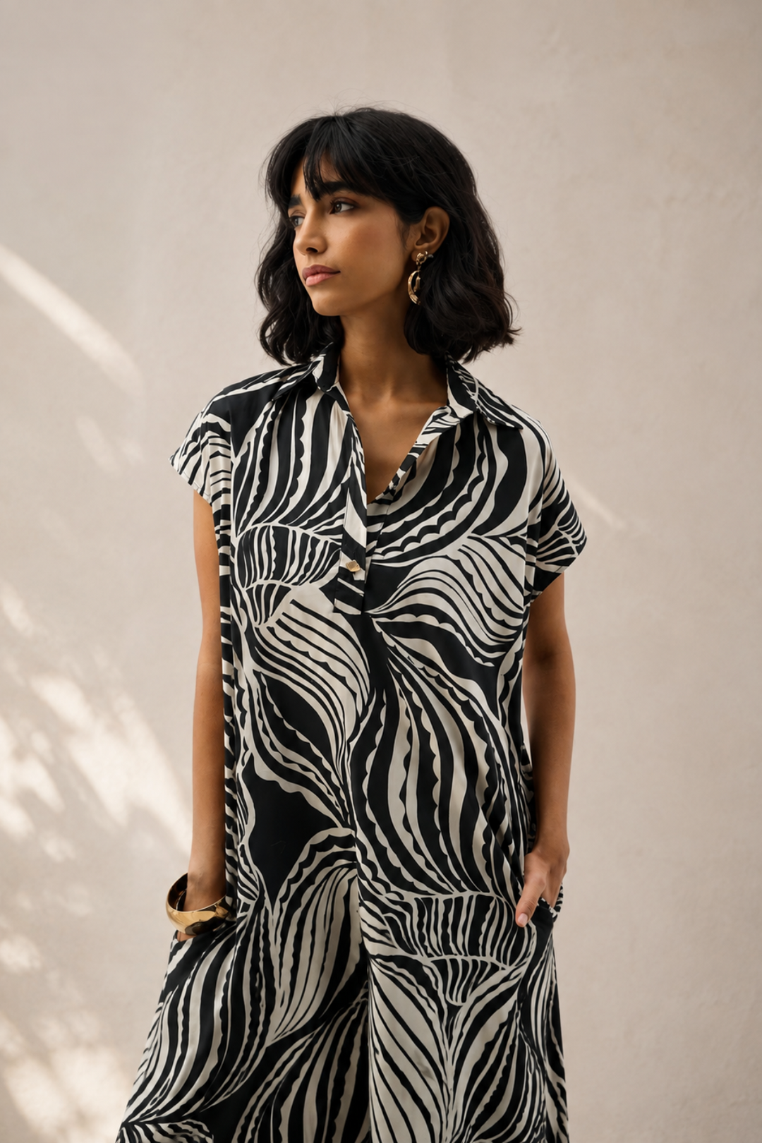 Capri Shirt Dress - JR68