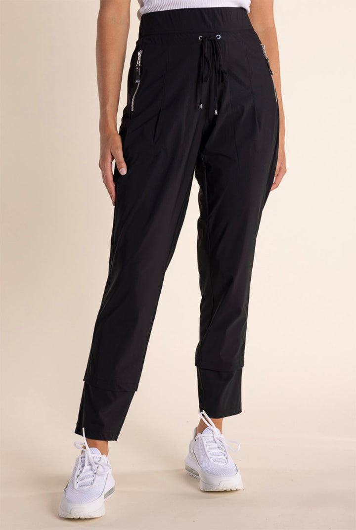 Caroline Panelled Pant - Black - TT48