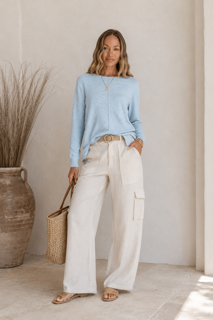 Le Basic Top - Sky Blue - SN2