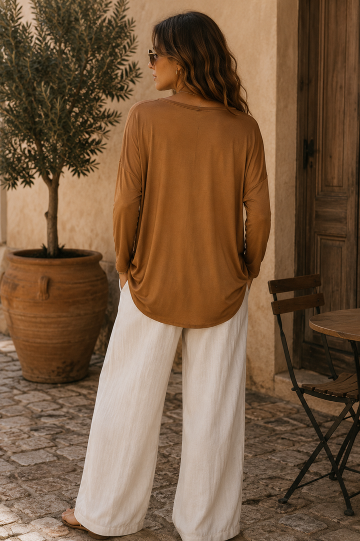 Clarice Top - Caramel - CG5