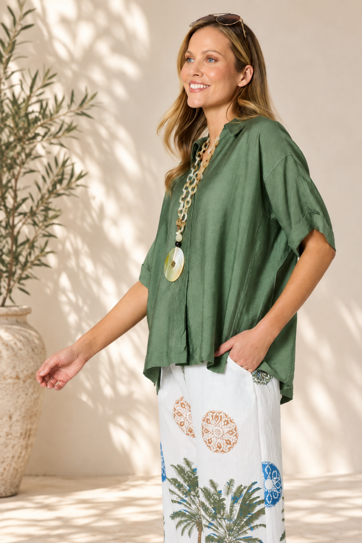 Del Mar Top - Fern - CL16