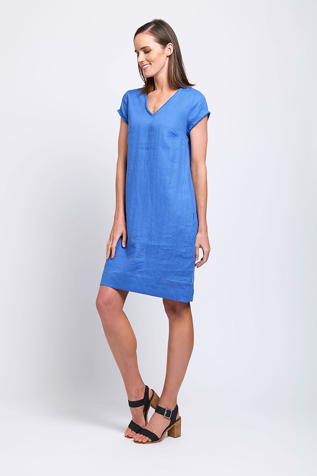 Fringe Festival Dress - Bold Blue - F7